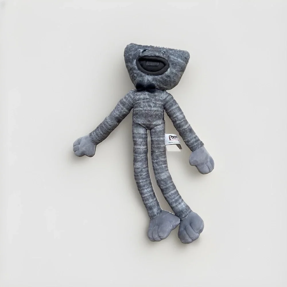 Huggy Wuggy Poppy Playtime Gray Stripe Plush 13